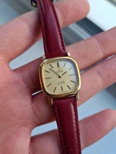 Vintage 1979, GOLD PLATED, OMEGA DE VILLE QUARTZ 